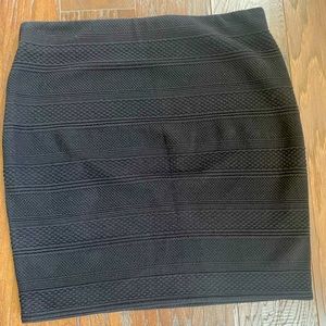 Black Skirt. Loft. Medium.